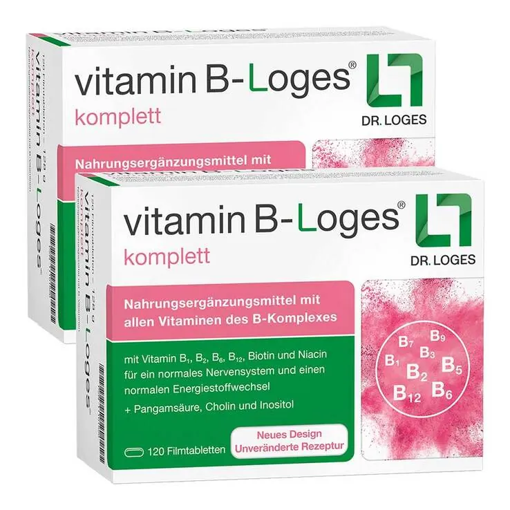vitamin B-Loges komplett Filmtabletten, 2x120 St