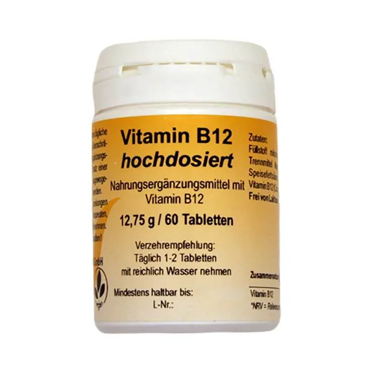Vitamin B12 Hochdosiert Tabletten, 60 St