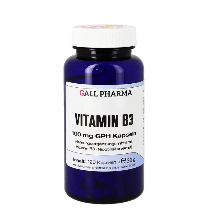 Vitamin B3 100 mg GPH Kapseln, 180 St