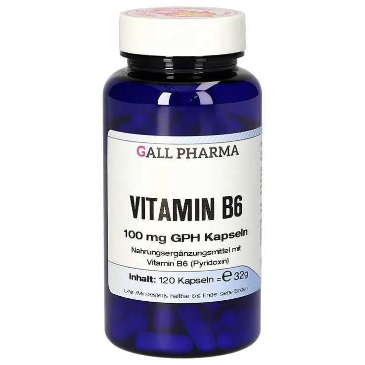 Vitamin B6 100 mg GPH Kapseln, 120 St