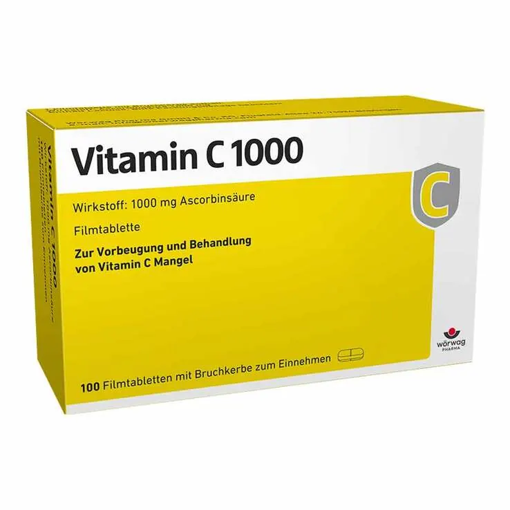 Vitamin C 1000 mg Tabletten, 100 St