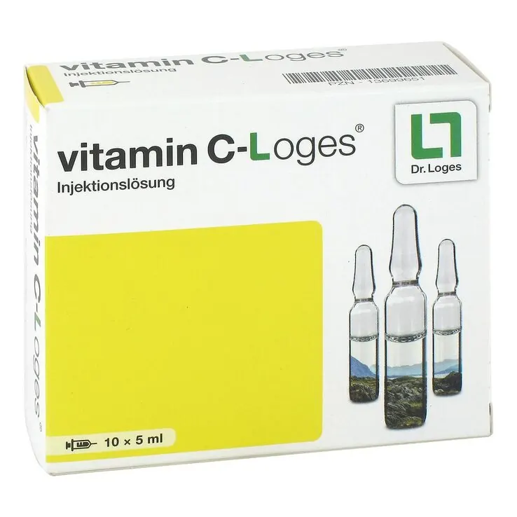 vitamin C-Loges® Injektionslösung, 10X5 ml
