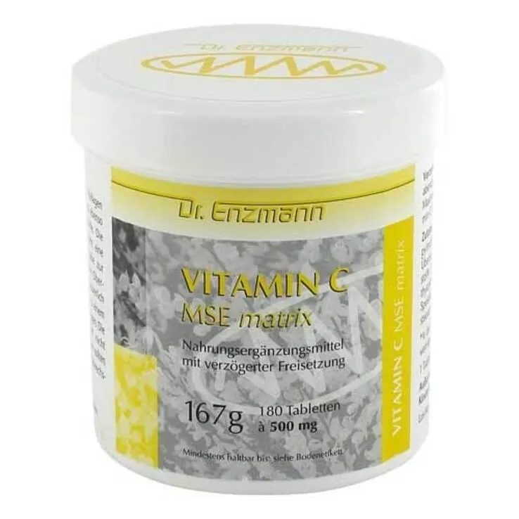 Vitamin C Matrix 500 mg Mse NEM Tabletten, 180 St