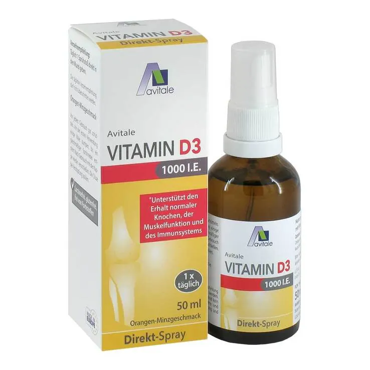 Vitamin D3 1000 I.E. Direkt-Spray, 50 ml