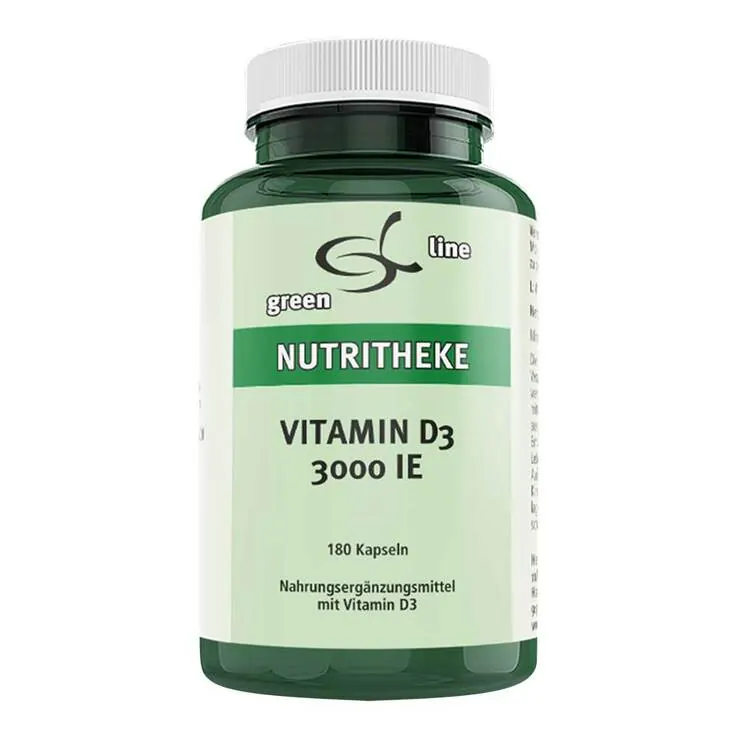 Vitamin D3 3.000 I.E. Kapseln, 180 St