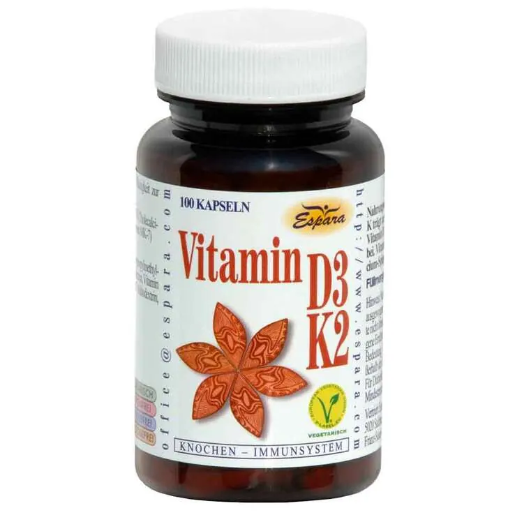Vitamin D3-K2 Kapseln, 100 St
