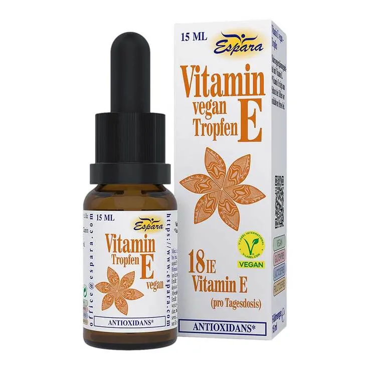 VITAMIN E TROPFEN vegan, 15 ml
