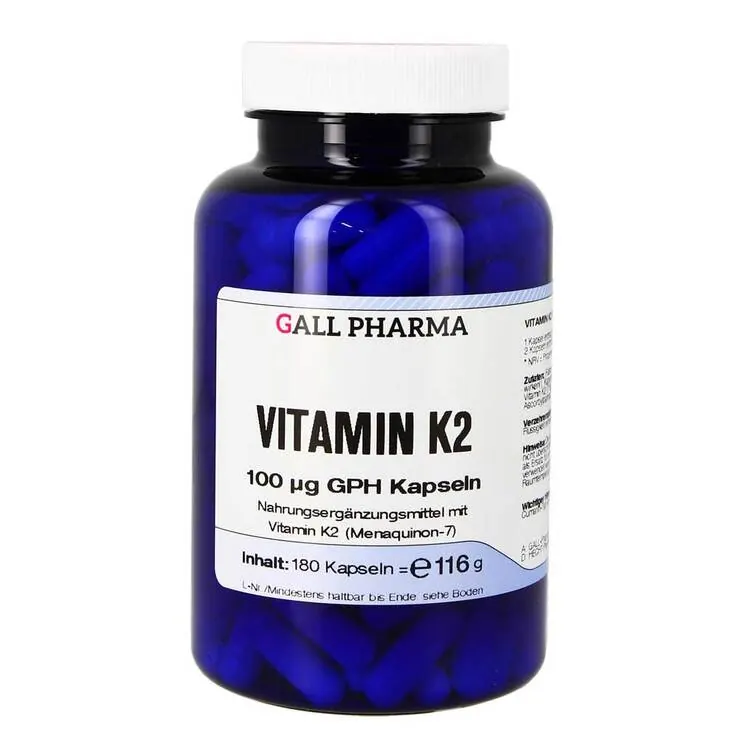 Vitamin K2 100 ug GPH Kapseln, 180 St