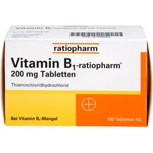 VITAMINB1-RATIOPHARM200mgTabletten100St