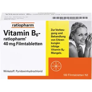 VITAMINB6-RATIOPHARM40mgFilmtabletten100St