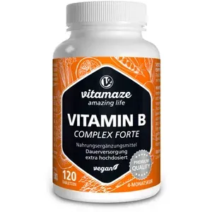 VITAMINBCOMPLEXextrahochdosiertveganTabl.120Stück