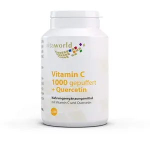 VITAMINC1000gepuffert+QuercetinTabletten120Stück