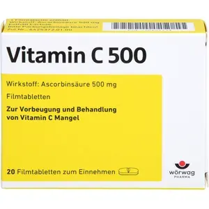 VITAMINC500Filmtabletten20Stück