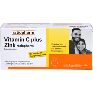 VITAMINCPLUSZink-ratiopharmBrausetabletten40Stück