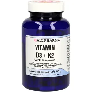 VITAMIND3+K2GPHKapseln120Stück