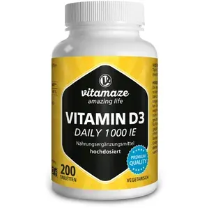 VITAMIND31000I.E.dailyvegetarischTabletten200Stück