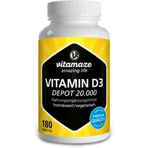 VITAMIND320.000I.E.DepothochdosiertTabletten180Stück
