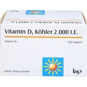 VITAMIND3KÖHLER2.000I.E.Kapseln120Stück