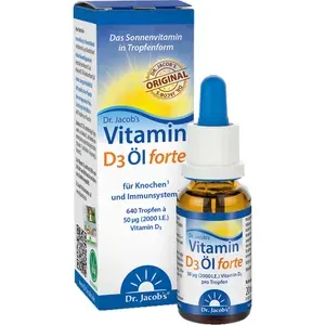 VITAMIND3ÖLforte2000I.E.hochdos.Dr.Jacob's20ml