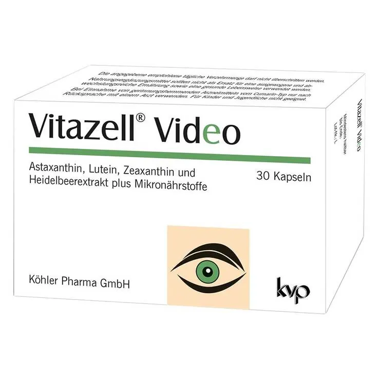 Vitazell Video Kapseln, 30 St