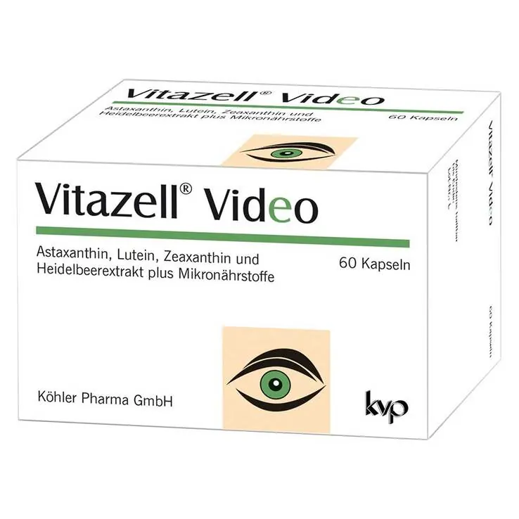 Vitazell Video Kapseln, 60 St
