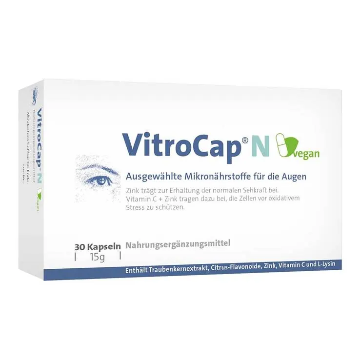 Vitrocap N vegan Kapseln, 90 St