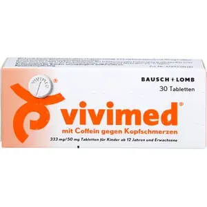 VIVIMEDmitCoffeingegenKopfschmerzenTabletten30St