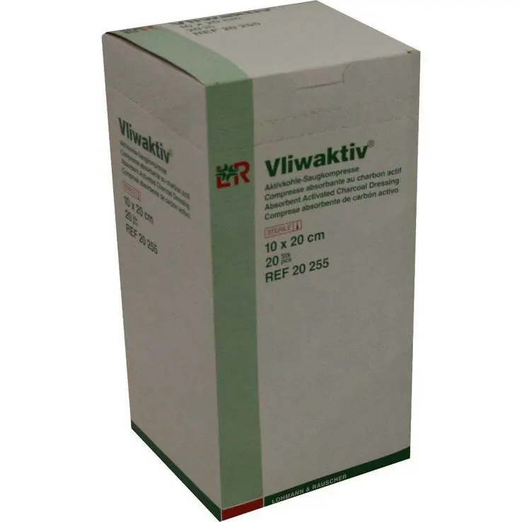 Vliwaktiv 10x20cm steril, 20 St