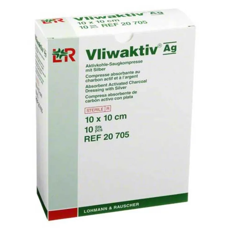 Vliwaktiv AG 10x10cm Aktivko, 10 St