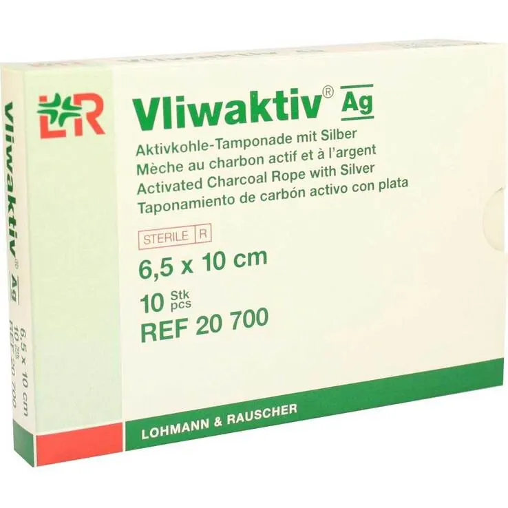 Vliwaktiv AG 6,5x10cm Aktivk, 10 St