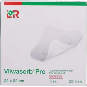 VLIWASORBProsuperabsorb.Komp.steril22x22cm10St