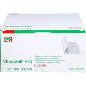 VLIWAZELLProsuperabsorb.Kompr.steril10x10cm10St
