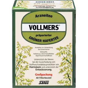 VOLLMERSpräpariertergrünerHaferteeFilterbeutel40Stück