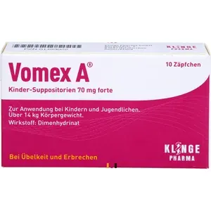 VOMEXAKinder-Suppositorien70mgforte10St