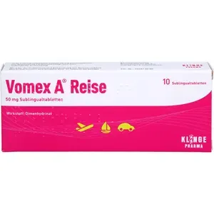 VOMEXAReise50mgSublingualtabletten10St