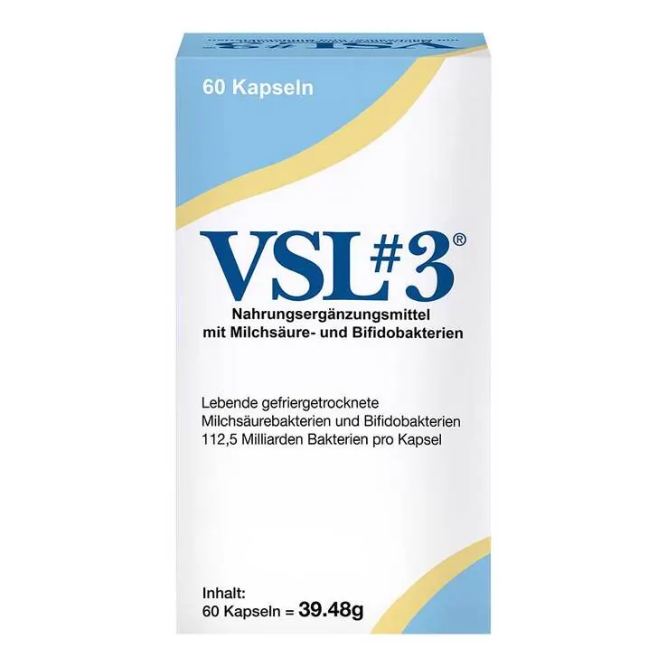 VSL3 Kapseln hochdos.Milchsäure + Bifidobakterien, 60 St