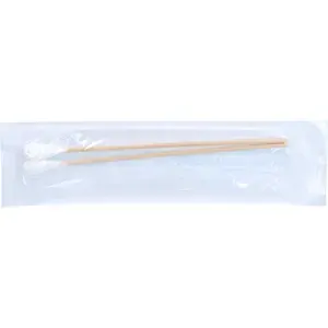 WATTESTÄBCHENHolz15cmgroßerKopfsteril50X2St