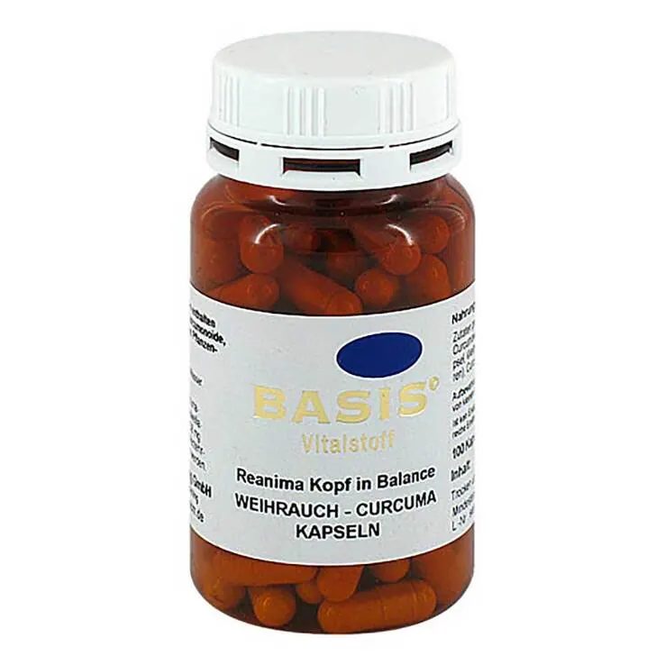 Weihrauch Curcuma Kapseln, 200 St