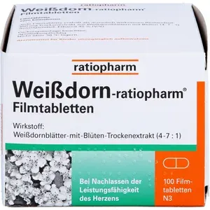 WEISSDORN-RATIOPHARMFilmtabletten100St