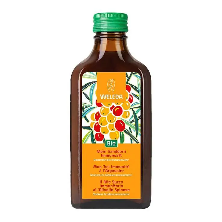 Weleda Mein Sanddorn Immunsaft, 200 ml