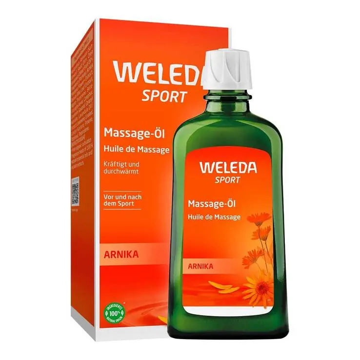 Weleda Sport Massage-Öl Arnika, 200 ml
