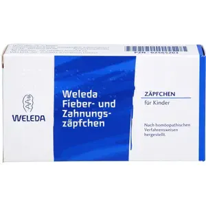 WELEDAFieber-undZahnungszäpfchen10St