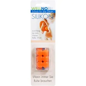 WELLNOISEOhrenstopfenorangeBlister6St
