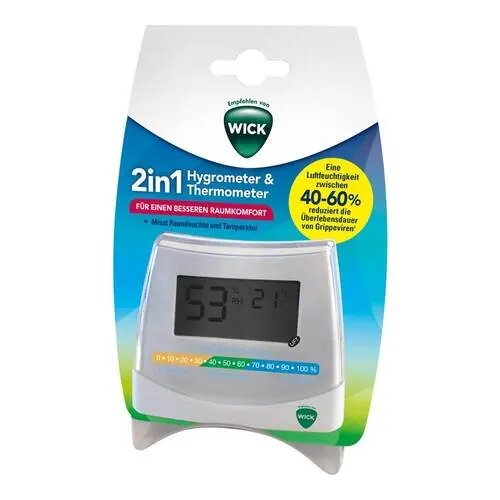 Wick Hygrometer und Thermometer W70DA, 1 St