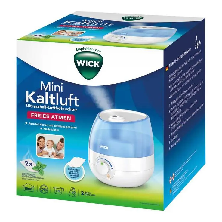 WICK Mini Ultraschall Kaltluftbefeuchter, 1 St