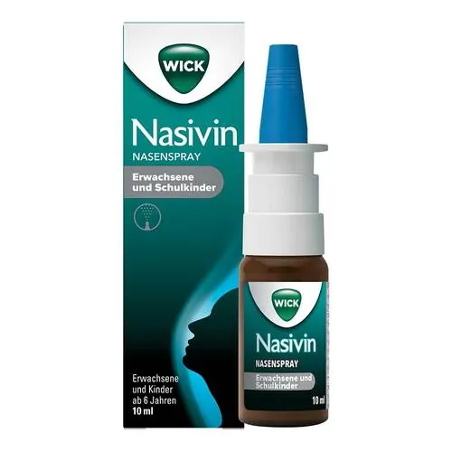 Wick Nasivin Nasenspray Erwachsene / Schulkinder 0,5 mg/ml, 10 ml