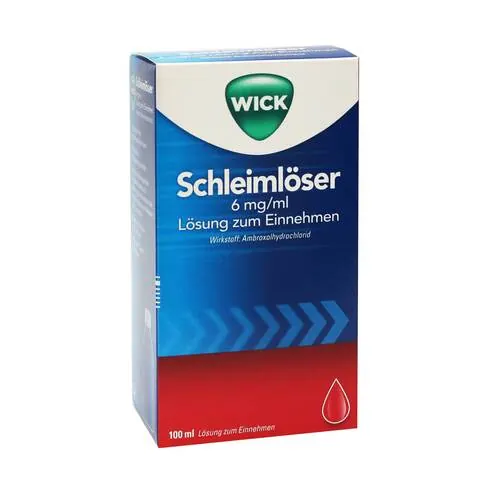 Wick Schleimlöser 6 mg / ml Lösung zum Einnehmen, 100 ml