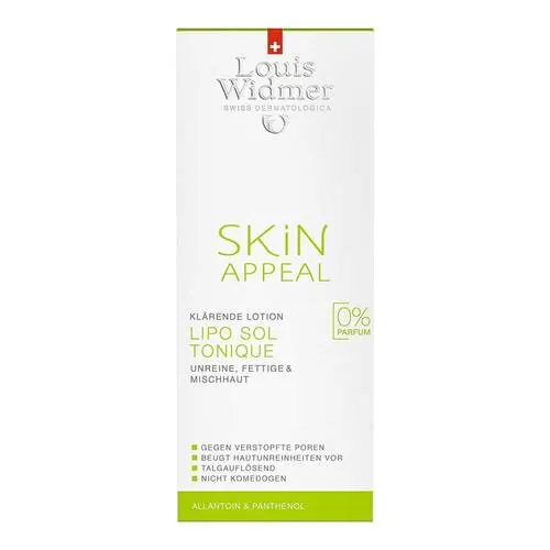 Widmer Skin Appeal Lipo Sol Tonique ohne P., 150 ml