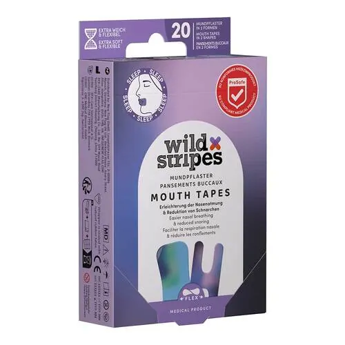 Wild Stripes Pflaster Mouth Tapes Sunset, 20 St