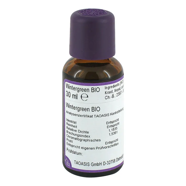 Wintergreen Öl Bio, 30 ml